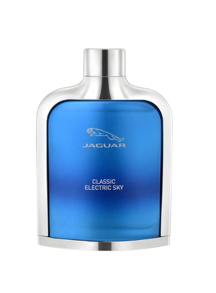 Jaguar Classic Electric Sky Eau de Toilette for Men | Long Lasting | Fresh Aromatic Fougère Cologne