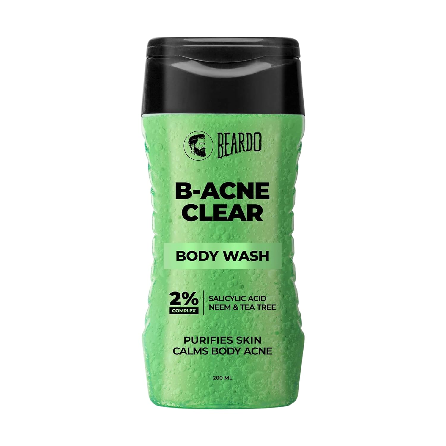 Beardo Body Acne Clear Body Wash for Men 200 ml