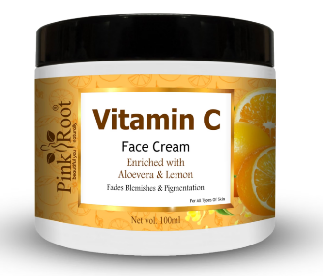 Pink Root Vitamin C Massage Cream 100 gm each, Combo Pack