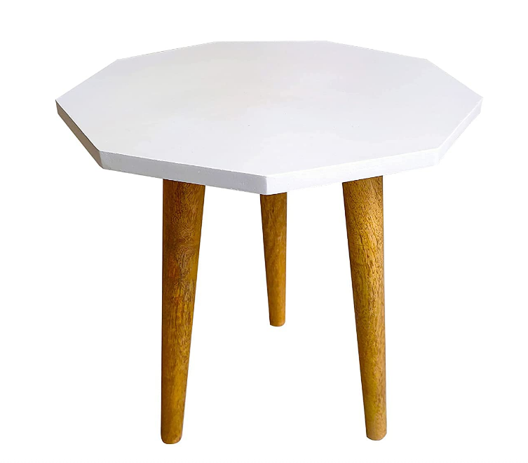 UHUD CRAFTS Beautiful Antique Wooden Fold-able Side Table