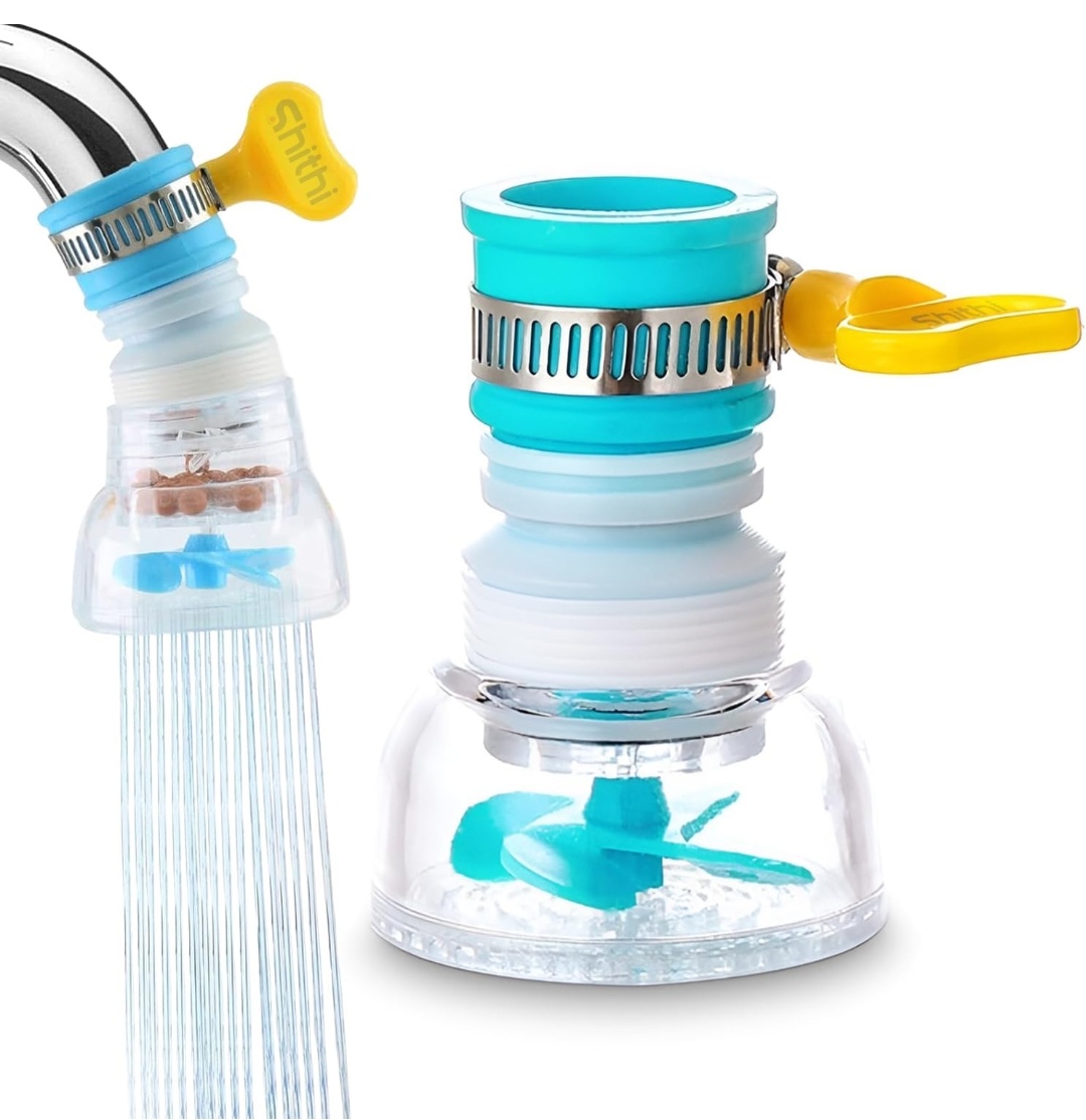 360° Rotating Water Saving Faucet | Multi-Angle Adjustable Tap Extension for Kitchen Sink